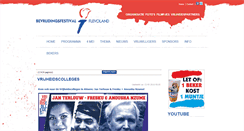 Desktop Screenshot of bevrijdingsfestivalflevoland.nl